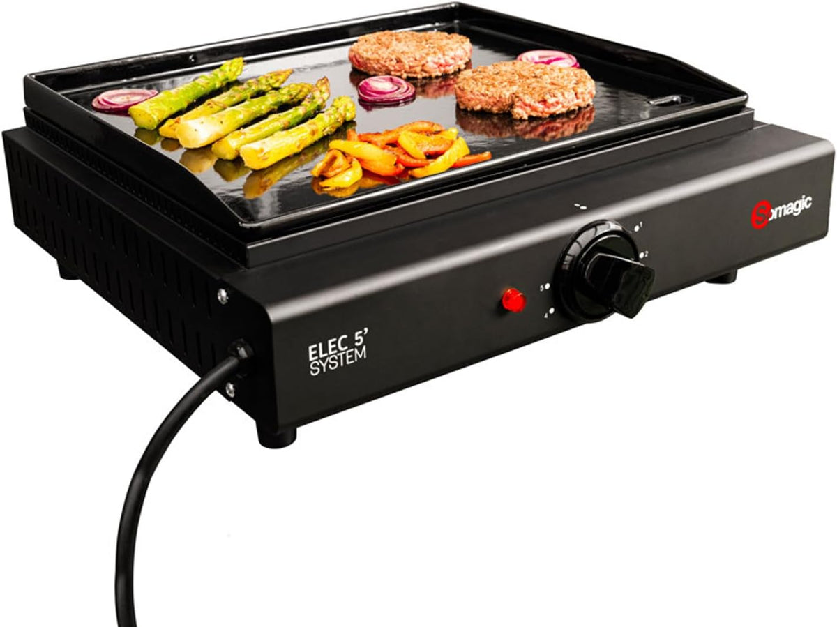 SOMAGIC Oliana Cast-Iron Electric Griddle