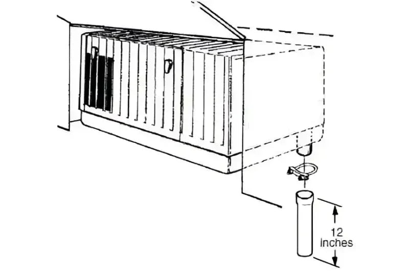 155-2850 Cummins Power Generation Generator Exhaust Pipe Use With RV