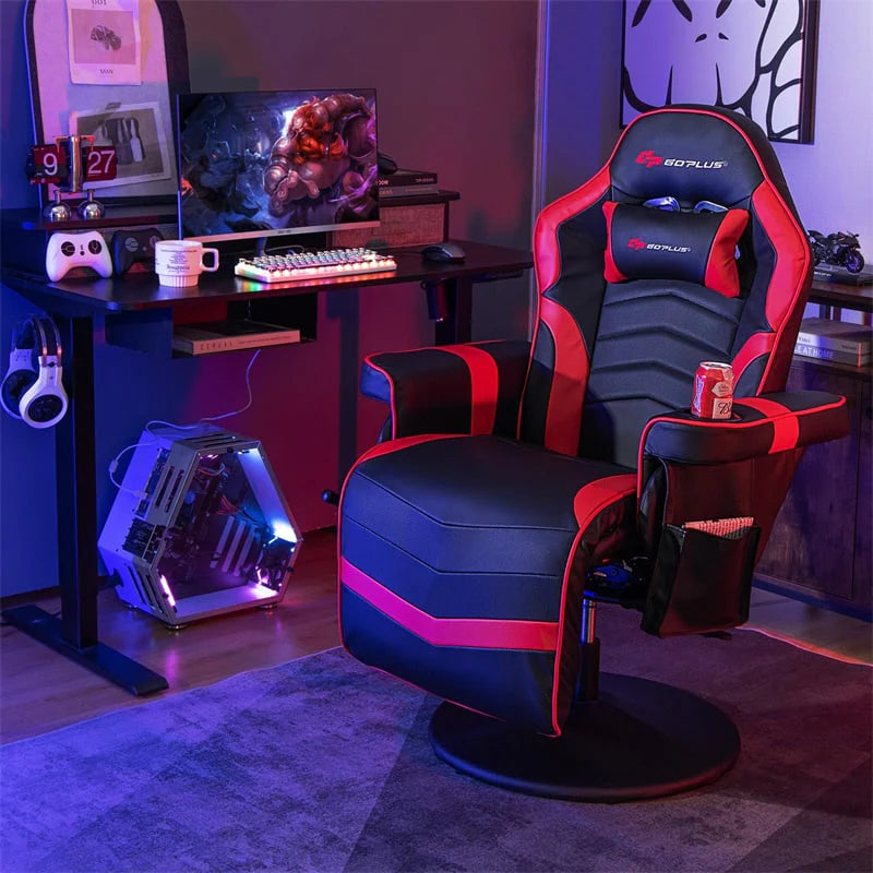 Ergonomic Gaming Recliner Chair with Massage, Retractable Footrest & Cup Holder - Product image 30