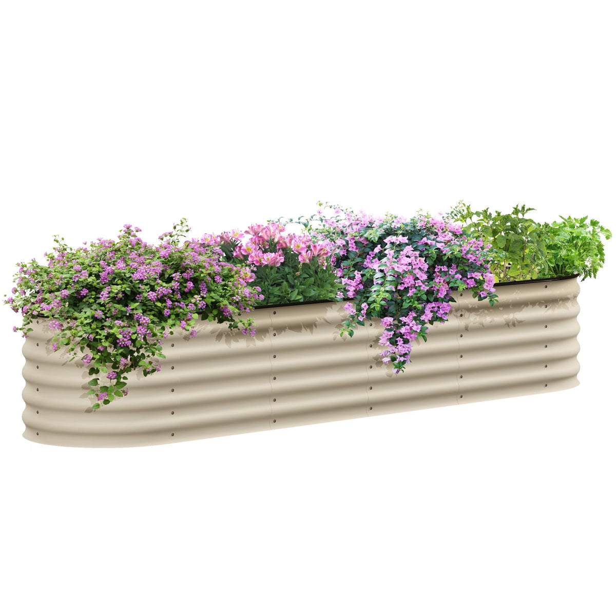 DUOSONG Outsunny Grass Wall Panels, 20" X 20" Artificial Grass Wall Decor, Greenery Backdrop Panels Wall for Outdoor, Indoor, Garden, Fence, Backyard, Fresh Green Green POLYETHYLENE Garden & Outdoor