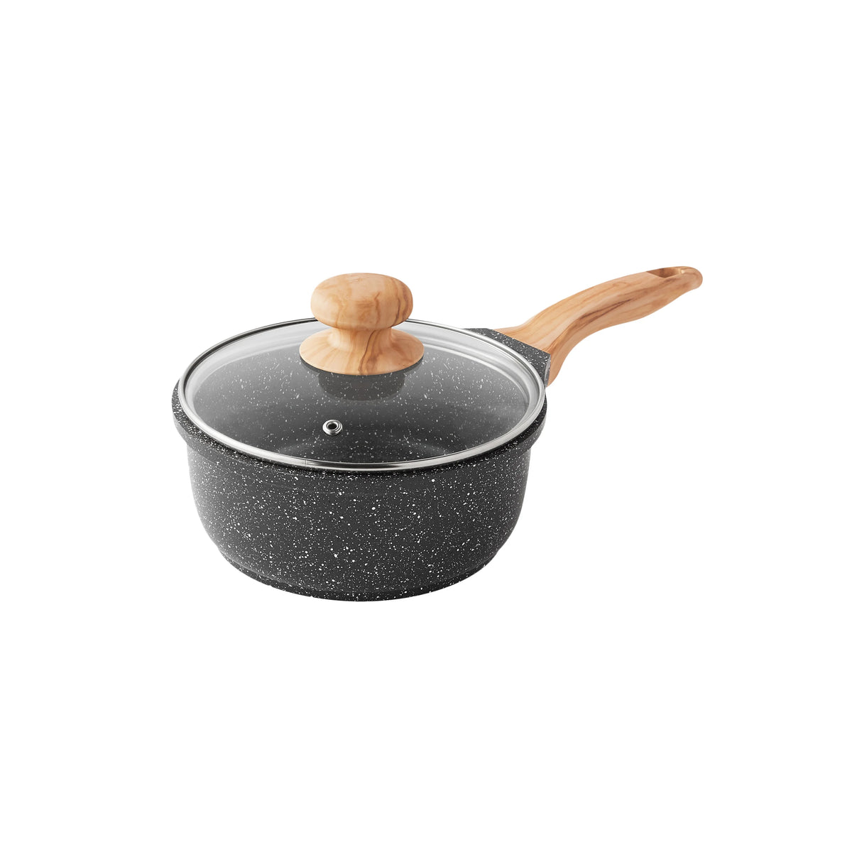 The Pioneer Woman Prairie Signature 14 - Piece Cast Aluminum Cookware Set, Brown Speckle - Product image 15