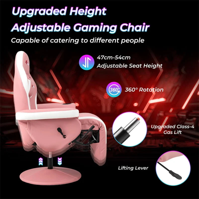 Ergonomic Gaming Recliner Chair with Massage, Retractable Footrest & Cup Holder - Product image 41