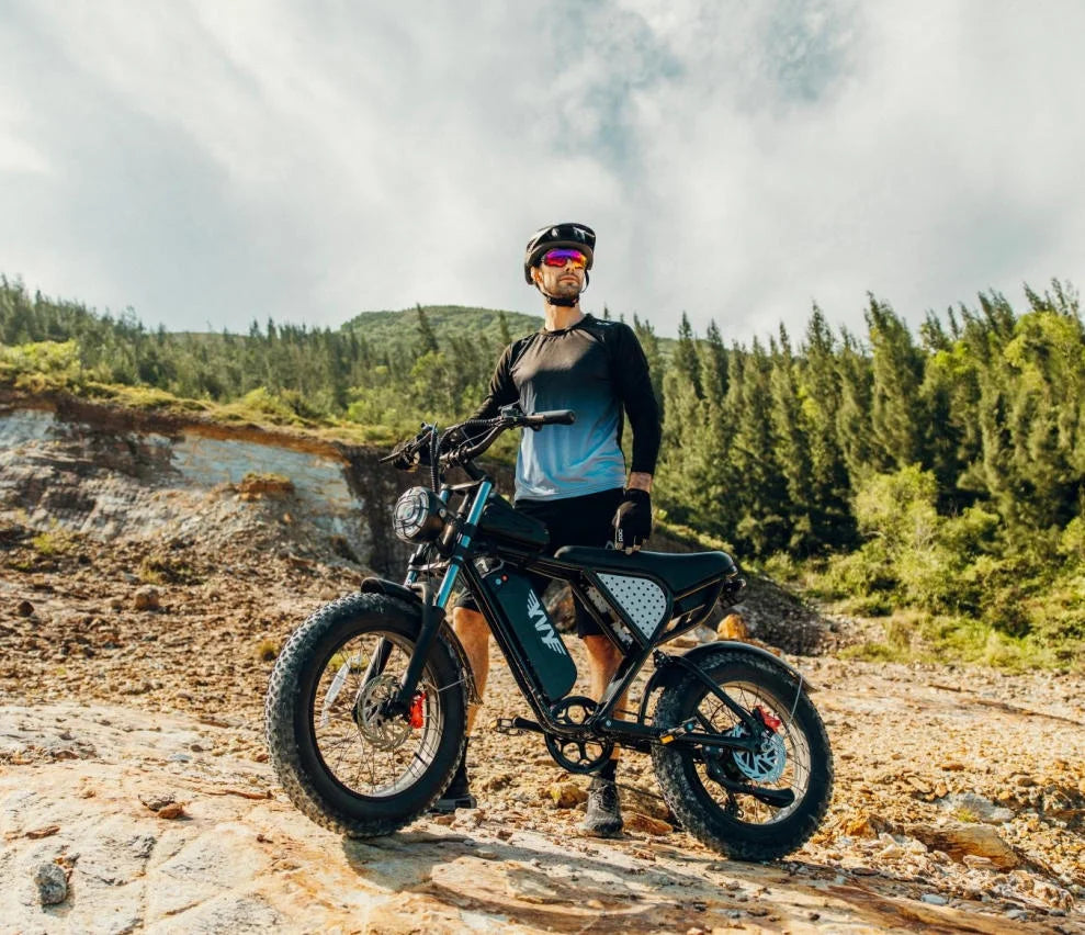 YVY 1500W Electric Bike for Adults, 33MPH 20'' Fat Tire Electric Motorcycle, 48V 20AH Removable Battery - Product image 11