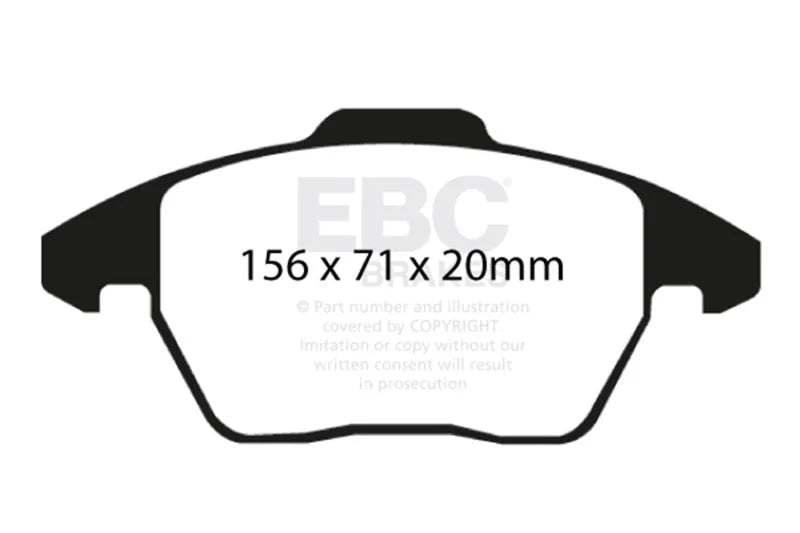 EBC - Front Redstuff Pad PN DP31517C