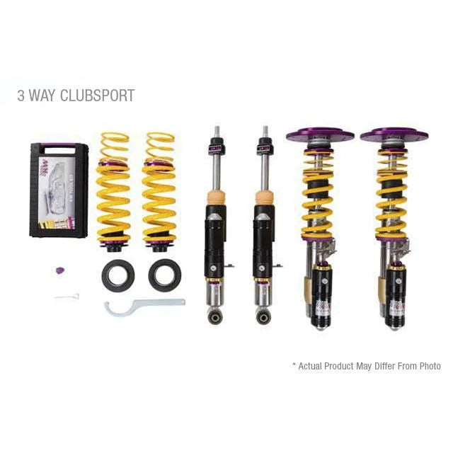 KW Suspensions 39771280 KW V4 Clubsport Kit - Porsche 911 GT2RS (991.2) with OE noselift