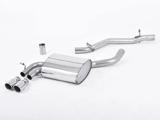 Milltek 2.5" Cat-back Exhaust System - Audi 8P A3 3.2L VR6 Quattro