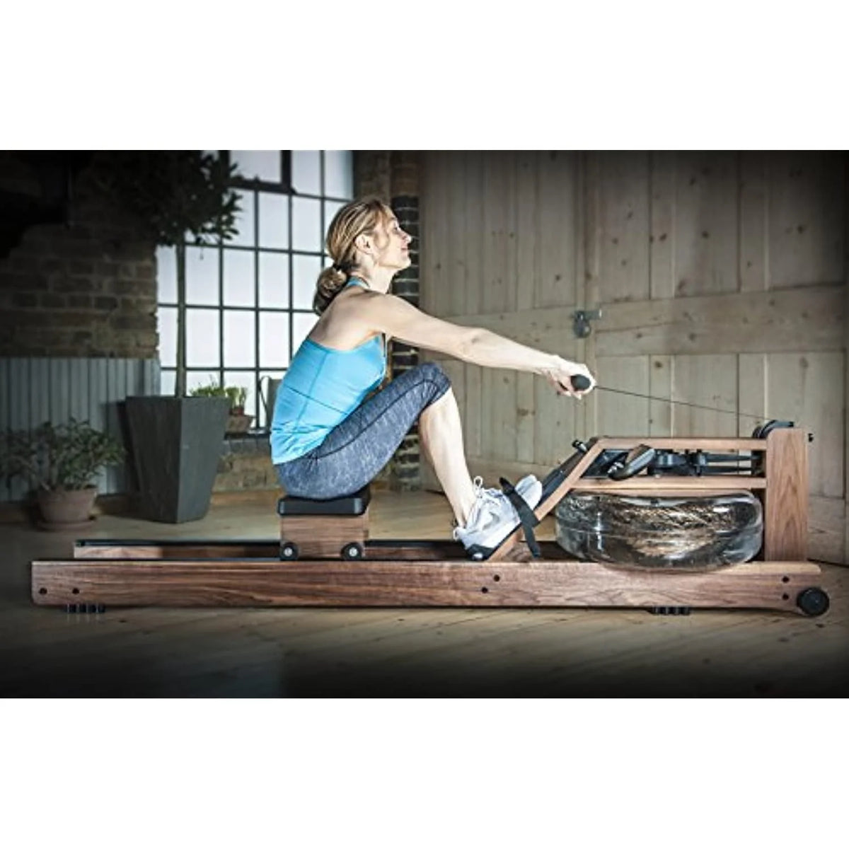 Waterrower Classic Exercise Rowing Machine in Black Walnut with S4 Monitor - Product image 6