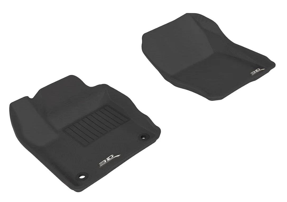 3D MAXpider L1FR02911509 - 2012-2018 Ford Focus Kagu 1st Row Floormat - Black