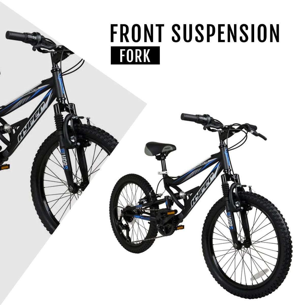 Bicycles 20" Boys Shocker Mountain Bike, Kids, Black - Product image 4