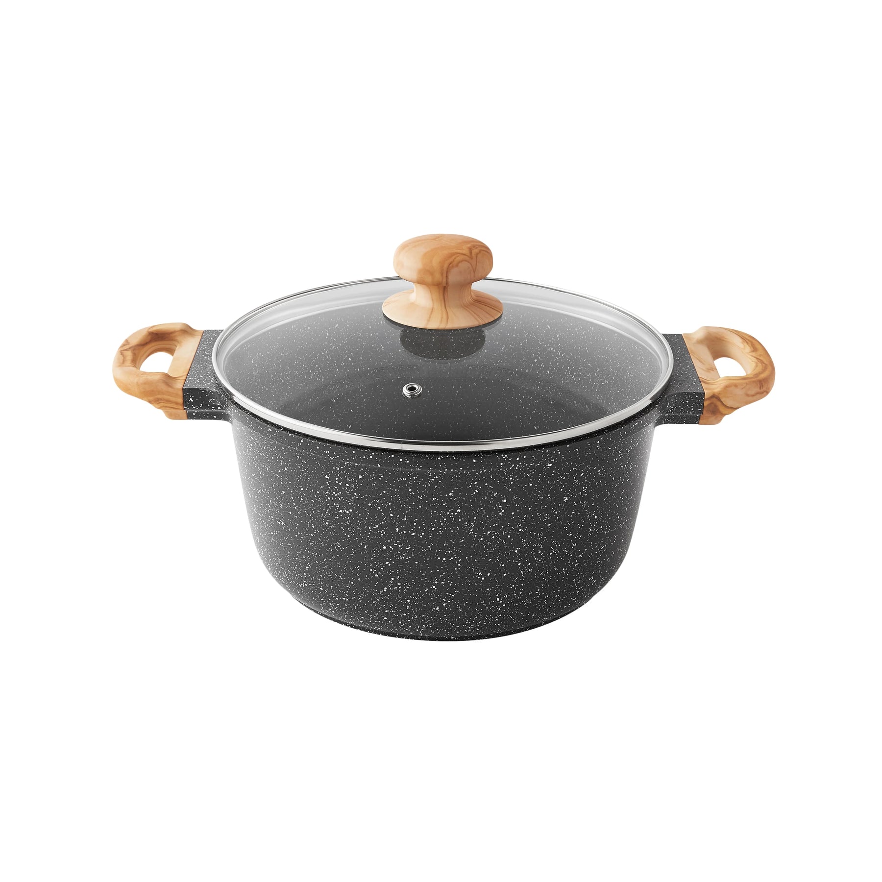 The Pioneer Woman Prairie Signature 14 - Piece Cast Aluminum Cookware Set, Brown Speckle - Product image 16