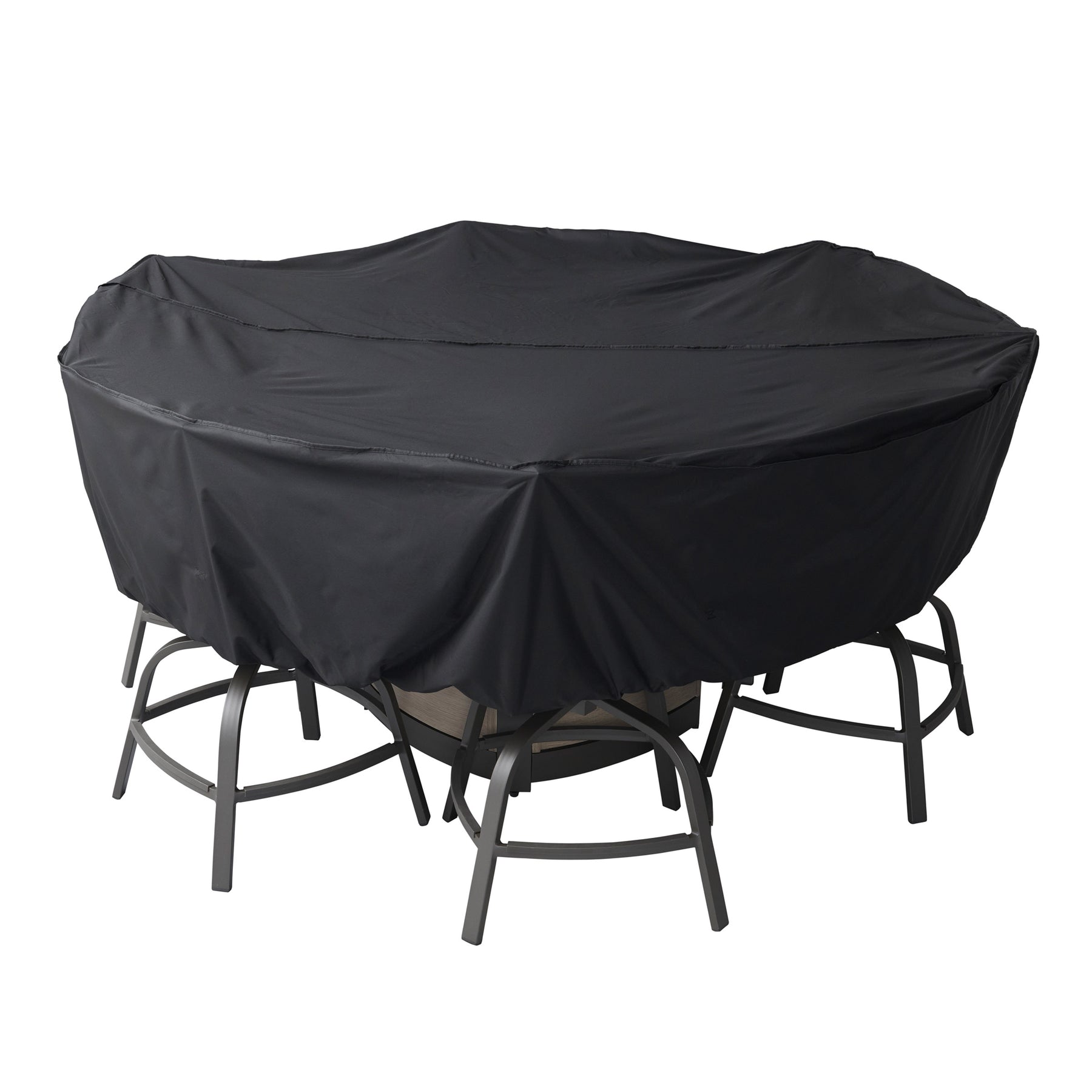 Agio Nicolet 7 - Piece Fire Outdoor Patio High Dining Set - Product image 9