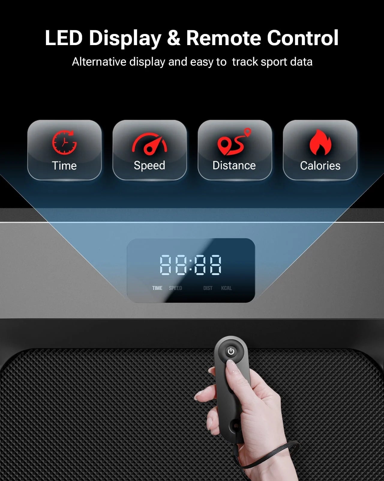 Walking Pad 2 in 1 Under Desk Treadmill with Remote Control Mini Portable Treadmill for Home Office - Product image 7