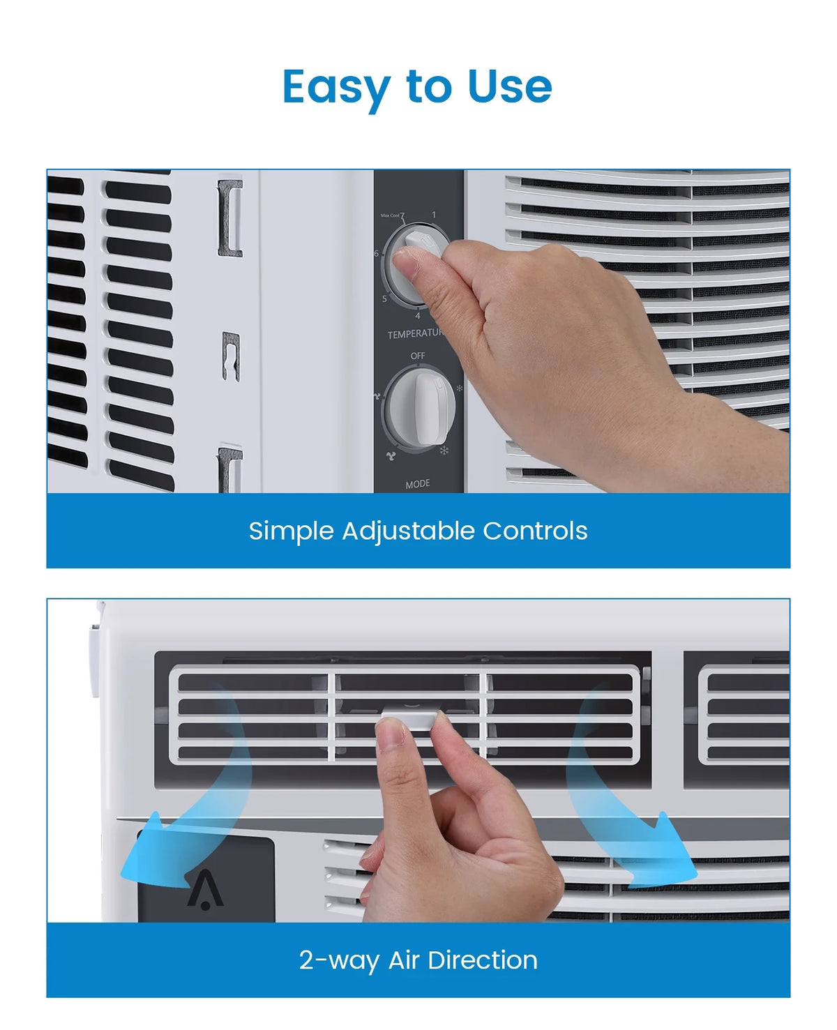 Garvee 5000 BTU Window Air Conditioner, Fast Cooling for Rooms up to 150 Sq. Ft - Product image 12