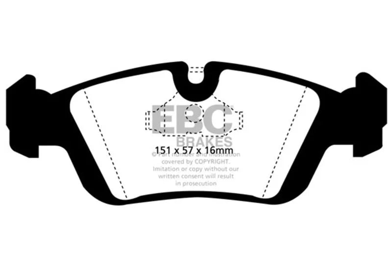 EBC - Front Redstuff Pad PN DP3914C