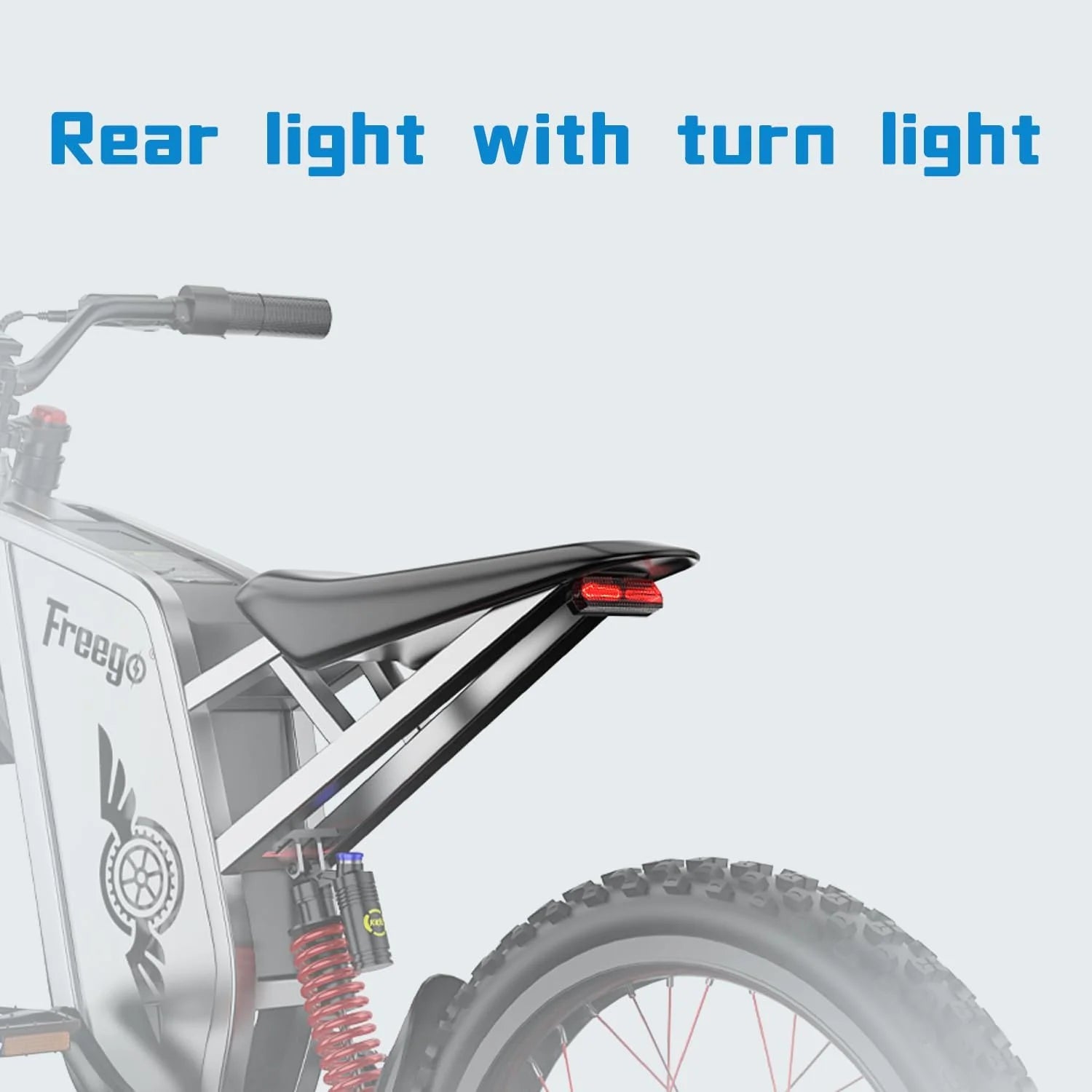 50MPH Freego X2pro Electric Motorcycle for Adults 6000W(Peak) Motor 60V 30ah Battery Electric Bicycle Full - Product image 5
