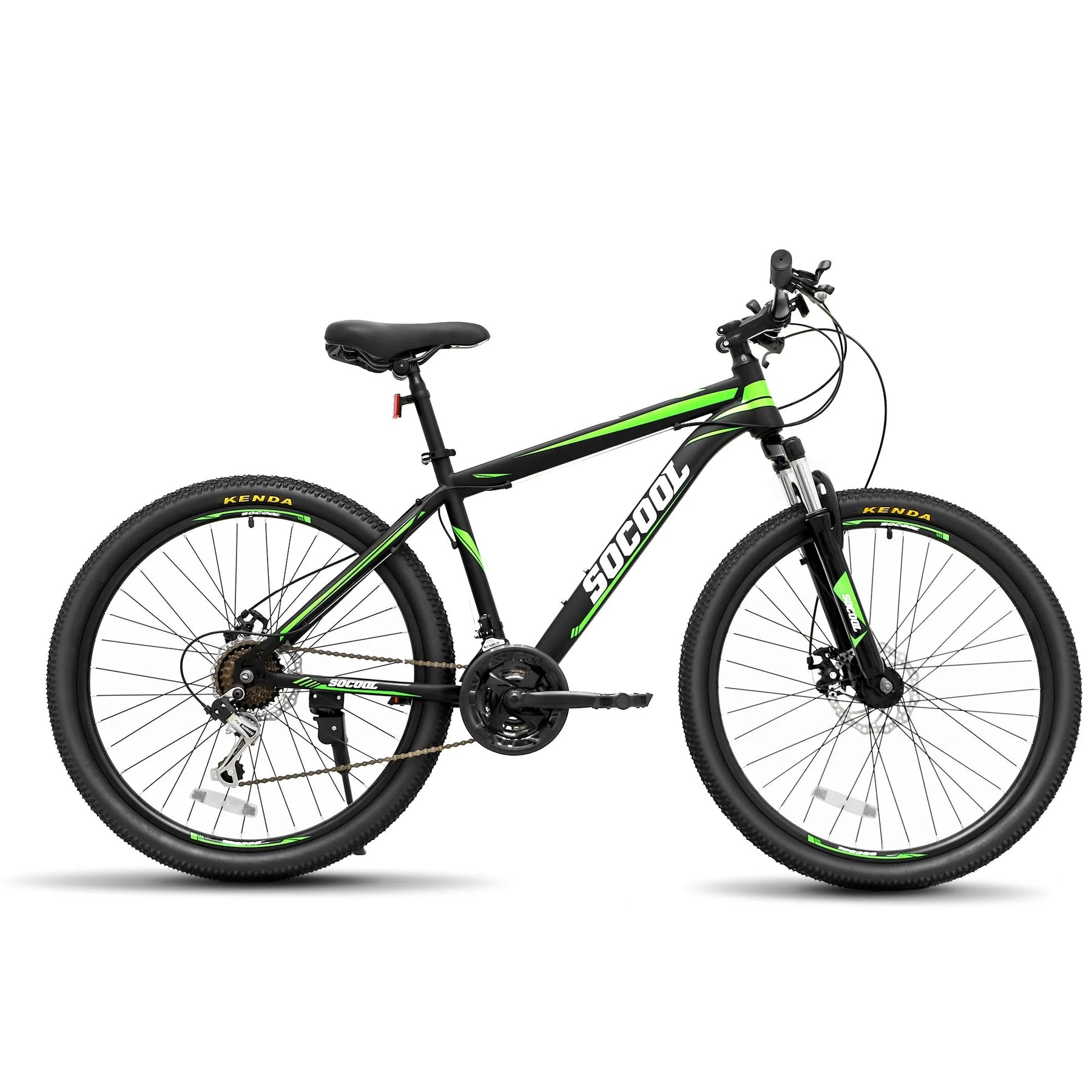 Mountain Bike, Shimano 21 Speeds Drivetrain, Stainless Steel Frame 26 in Wheels - Product image 1