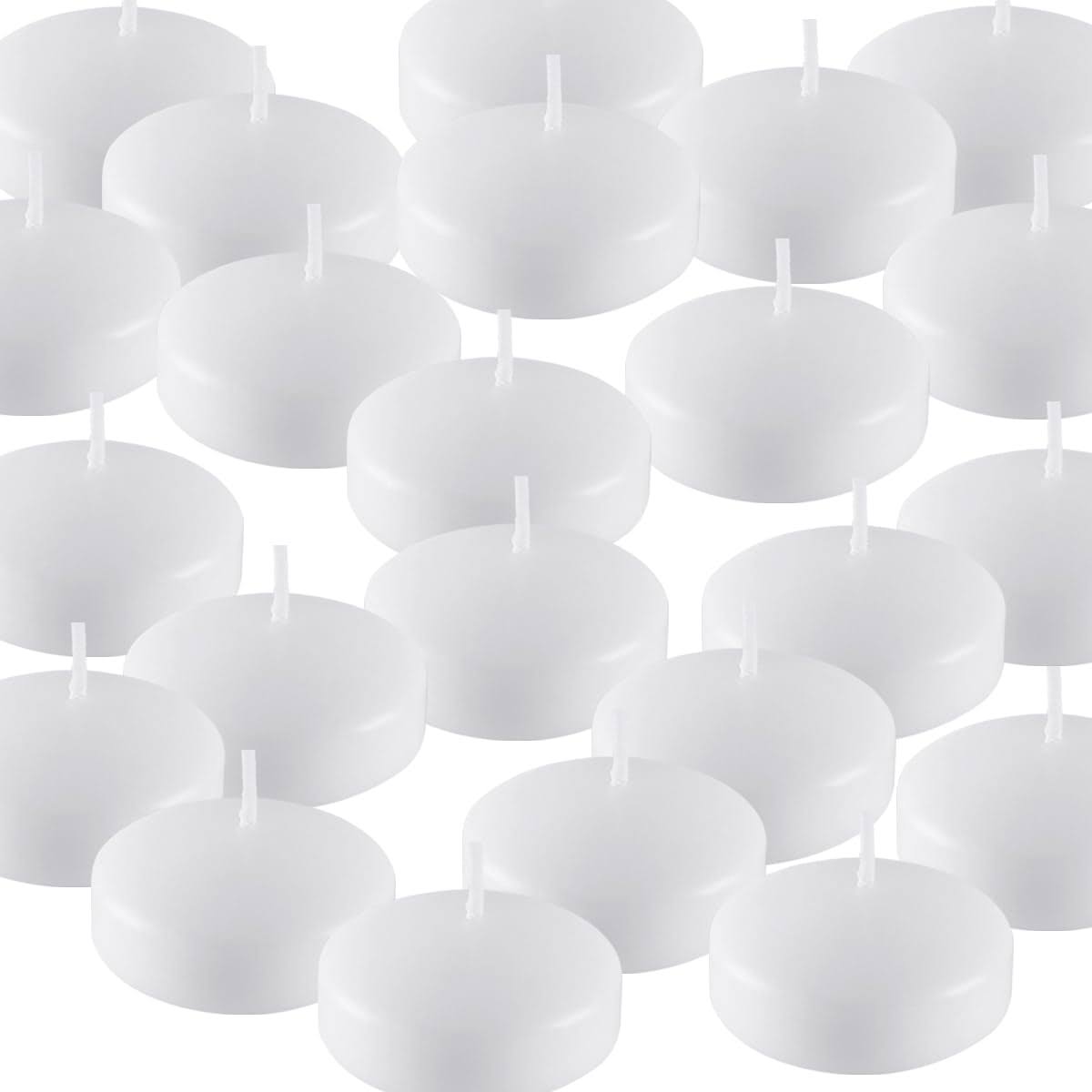 2Inch 24 Pack Floating Candles Unscented Discs for Wedding, Pool Party, Holiday & Home Decor - Product image 1