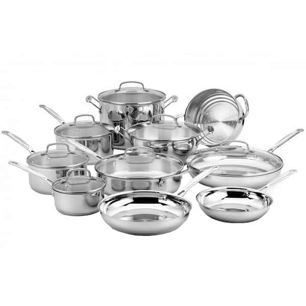 Chef'S Classic 17 - Piece Stainless Steel Cookware Set - Product image 1
