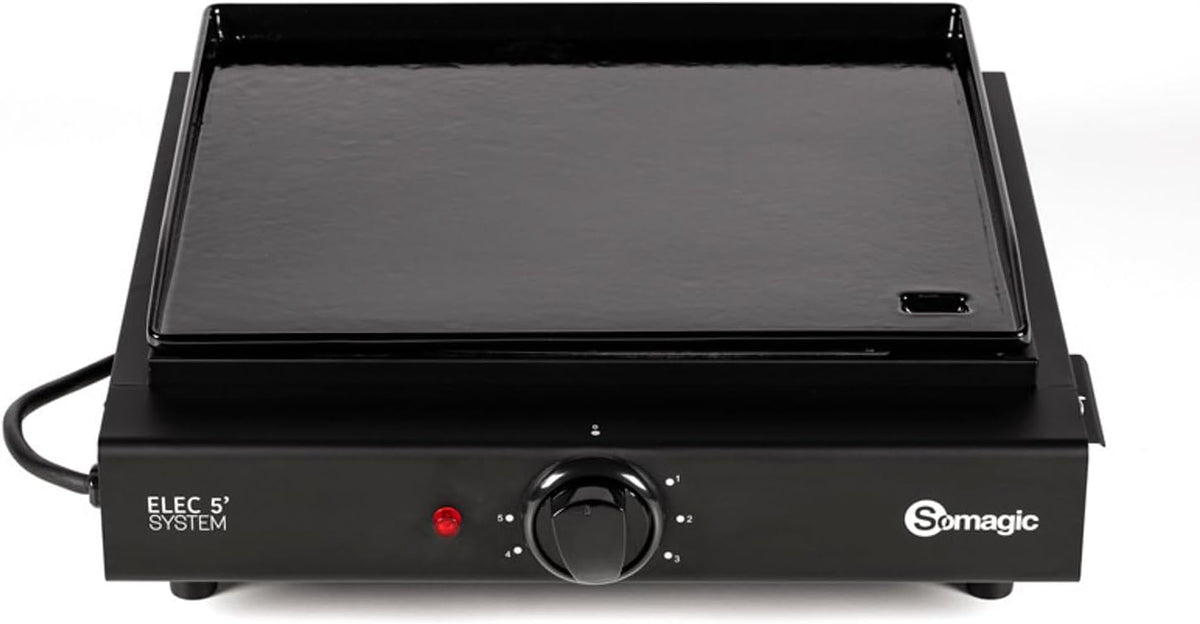 SOMAGIC Oliana Cast-Iron Electric Griddle