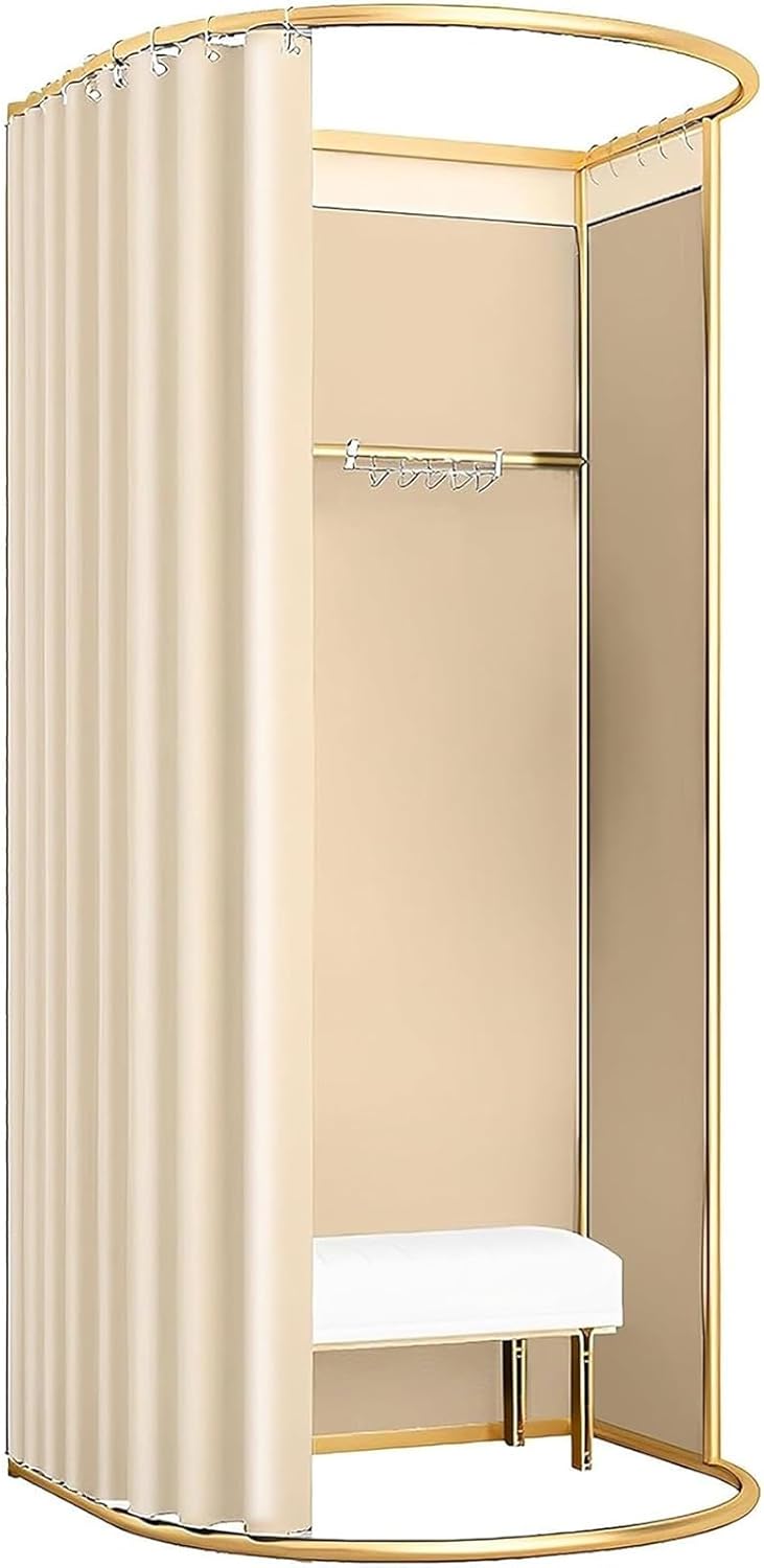 Ainbonte Portable Fitting Room, Clothing Store Fitting Room, for Shopping Mall Store and Office