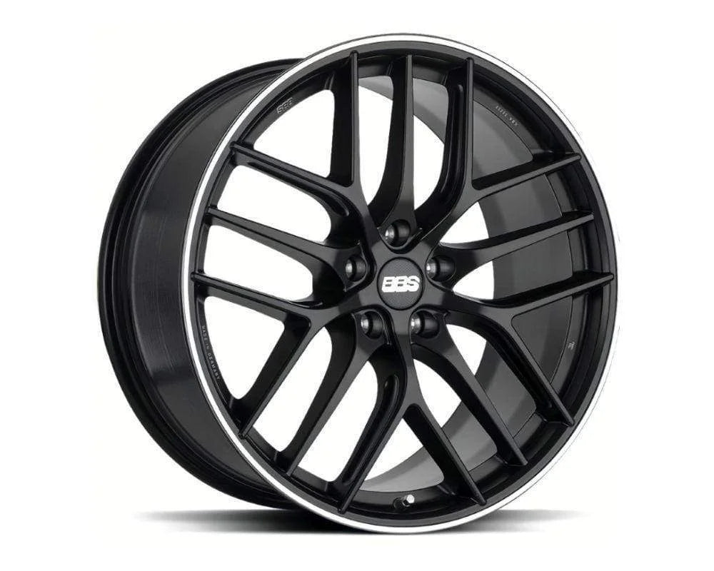 BBS CC-R Black Center w/ Polished Rim Wheel 5x114.3 20"