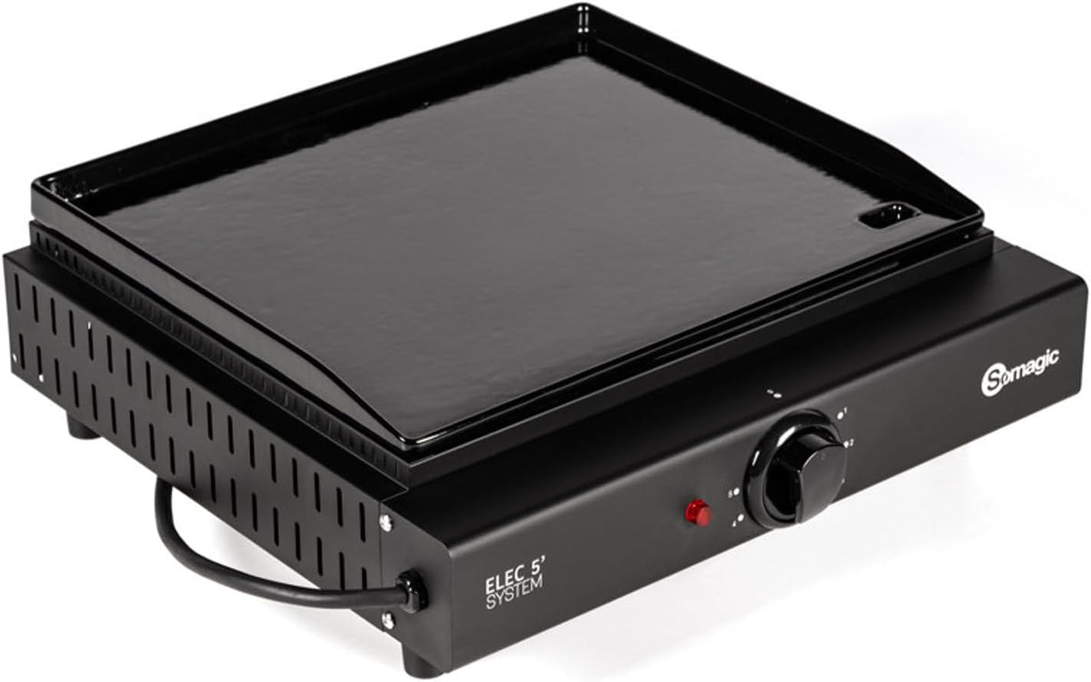 SOMAGIC Oliana Cast-Iron Electric Griddle