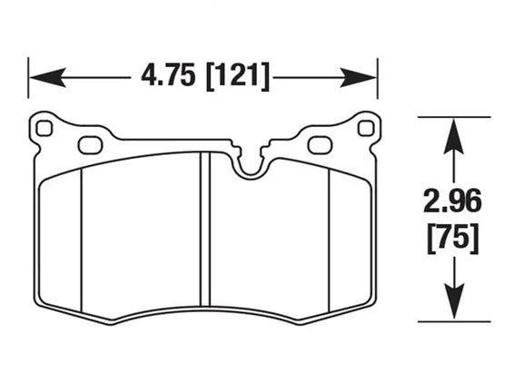 Hawk Performance HB640 Series Brake Pad