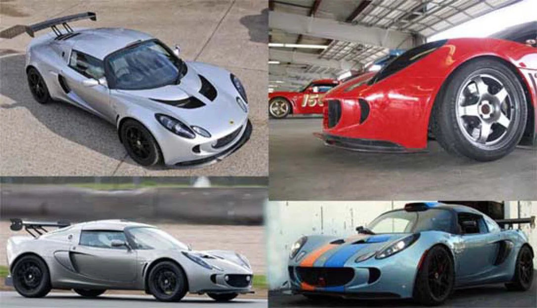 Reverie Carbon Fibre Front Spoiler/Splitter Lotus Exige S2 - Lacquered Standard Version with cut outs