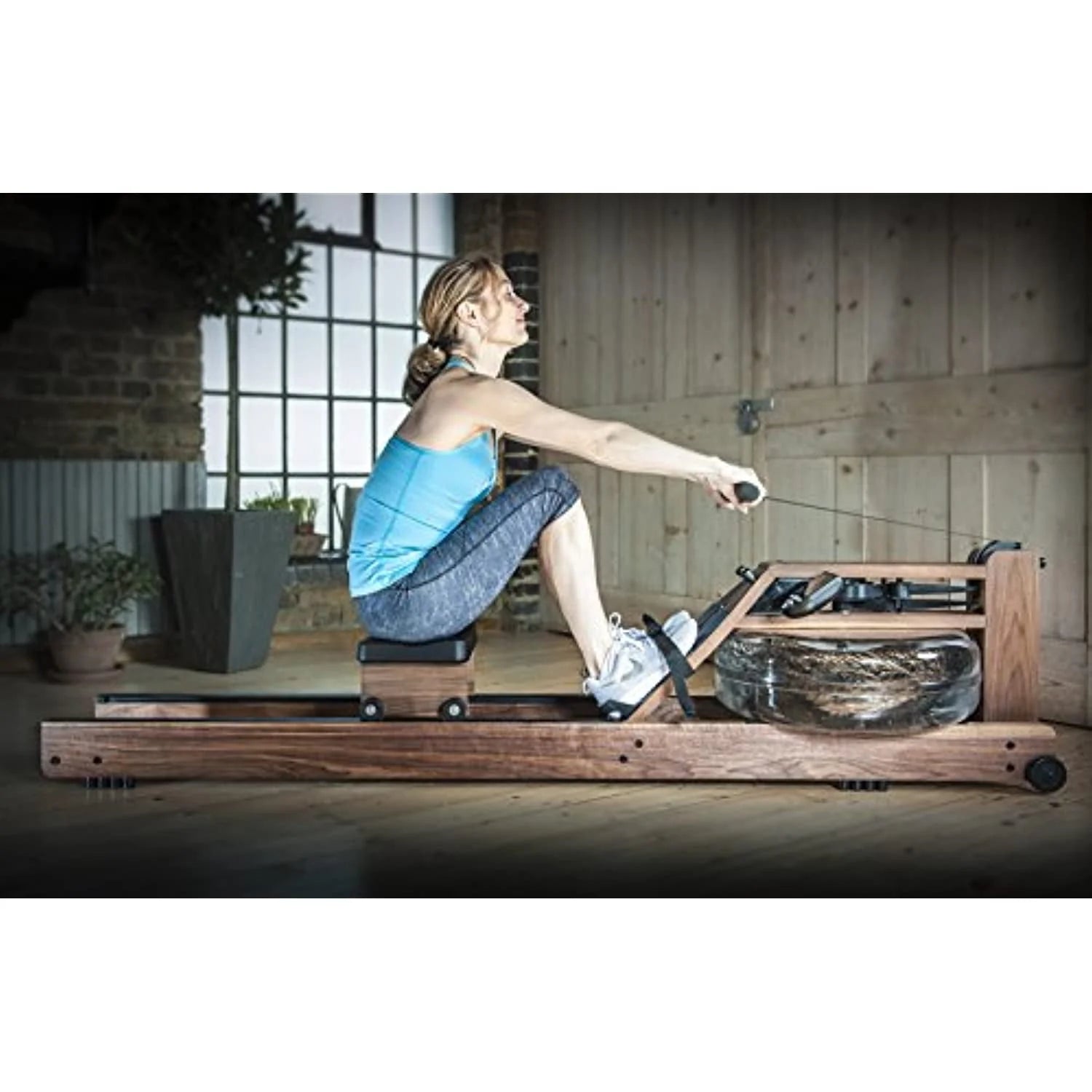 Waterrower Classic Exercise Rowing Machine in Black Walnut with S4 Monitor - Product image 6