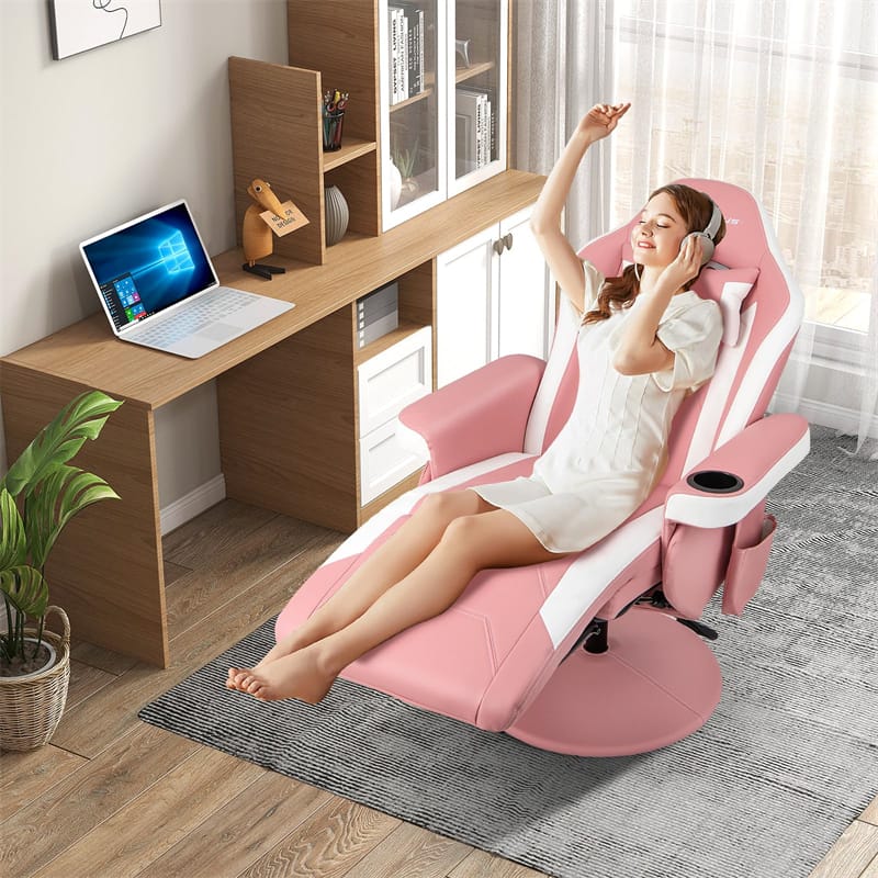 Ergonomic Gaming Recliner Chair with Massage, Retractable Footrest & Cup Holder - Product image 38