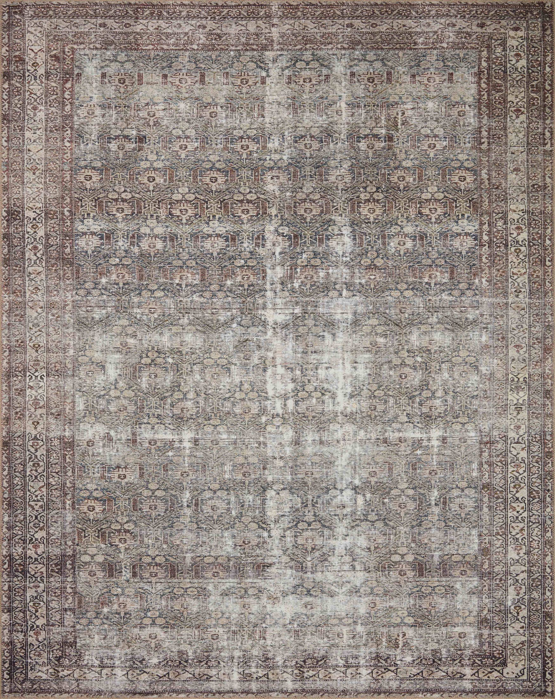 Amber Lewis x Loloi 10'0" 14'0" Moss/Bark Large Georgie GER-10 Area Rug - Product image 1