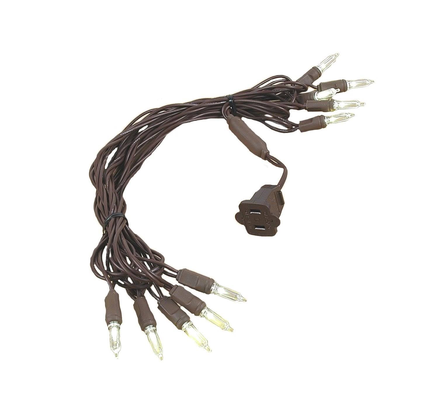 Novelty Lights 10 Light T5 LED Christmas Mini Light Set, Outdoor Lighting Party Patio String Lights - Product image 1