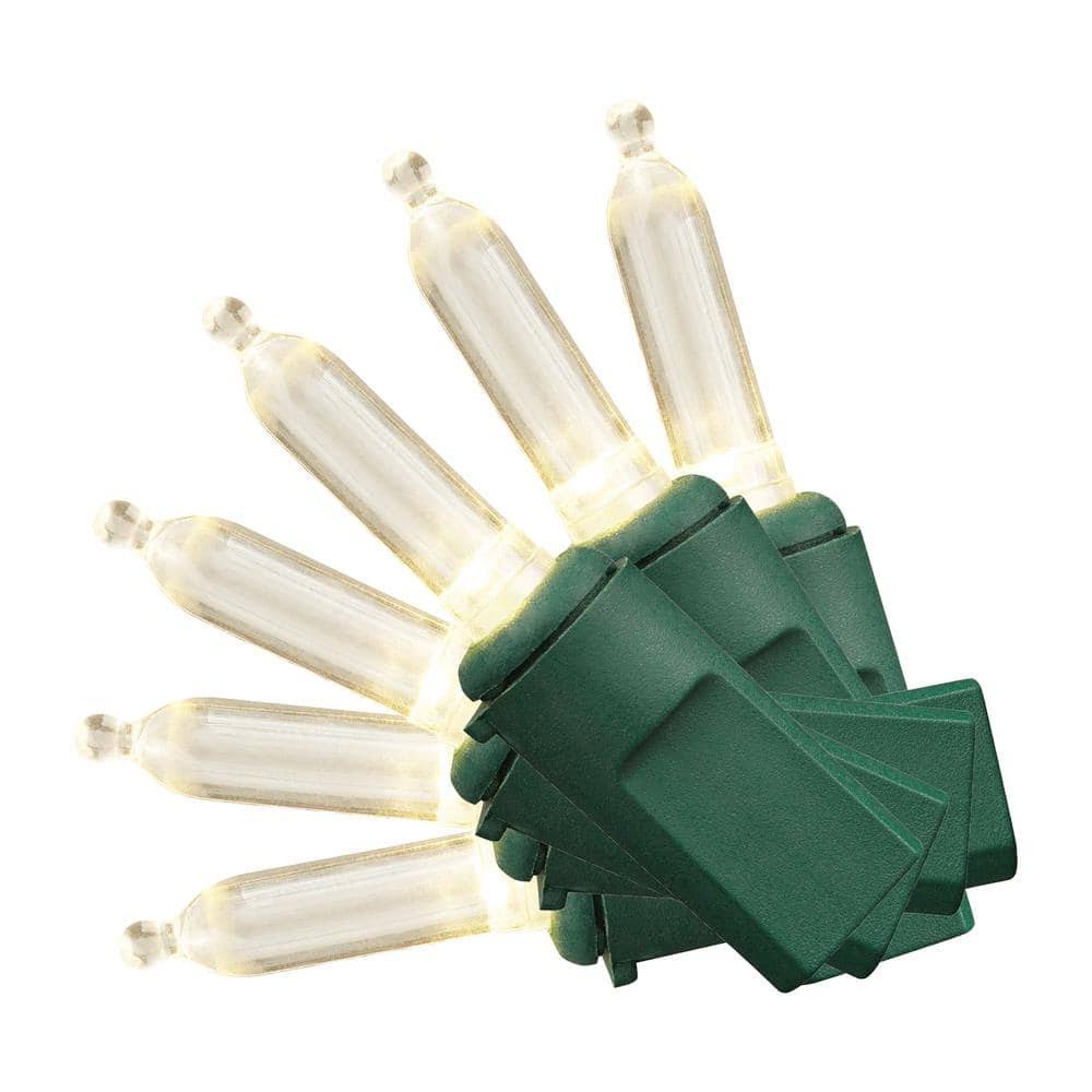Home Accents Holiday 300-Light Mini Warm White LED Christmas Lights - Product image 1
