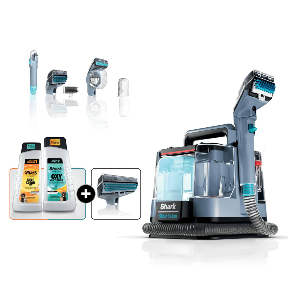 Shark PX202BRN StainStriker Portable Spot, Stain, & Odor Eliminator for Carpets, Area Rugs, Upholstery, Cars