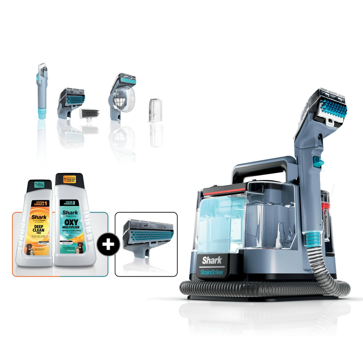 Shark PX202BRN StainStriker Portable Spot, Stain, & Odor Eliminator for Carpets, Area Rugs, Upholstery - Product image 1