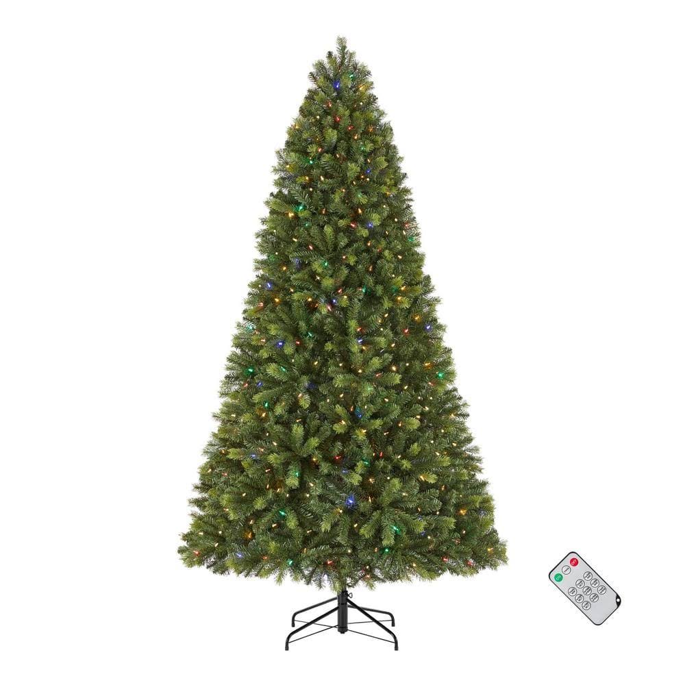 Home Accents Holiday 7.5 ft. Barbour White Spruce Christmas Tree - Product image 1